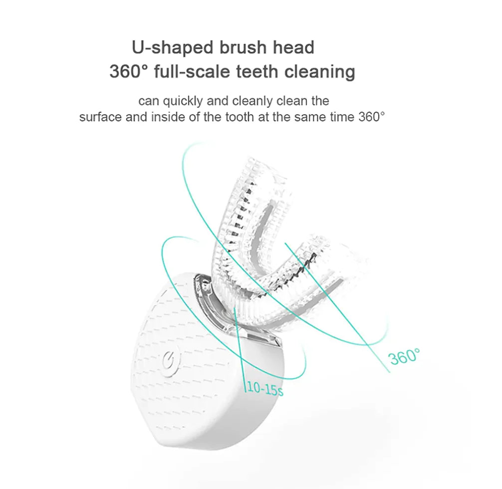 360° Electric Toothbrush for Effortless Oral Hygiene