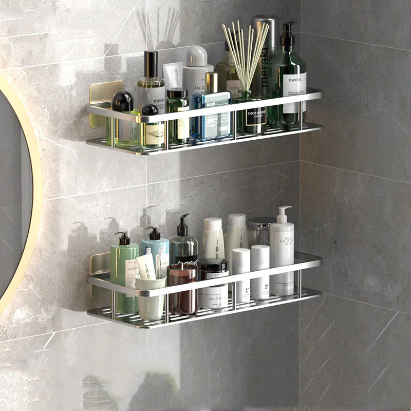 Sleek Wall-mounted Bathroom Shelf for Modern Spaces