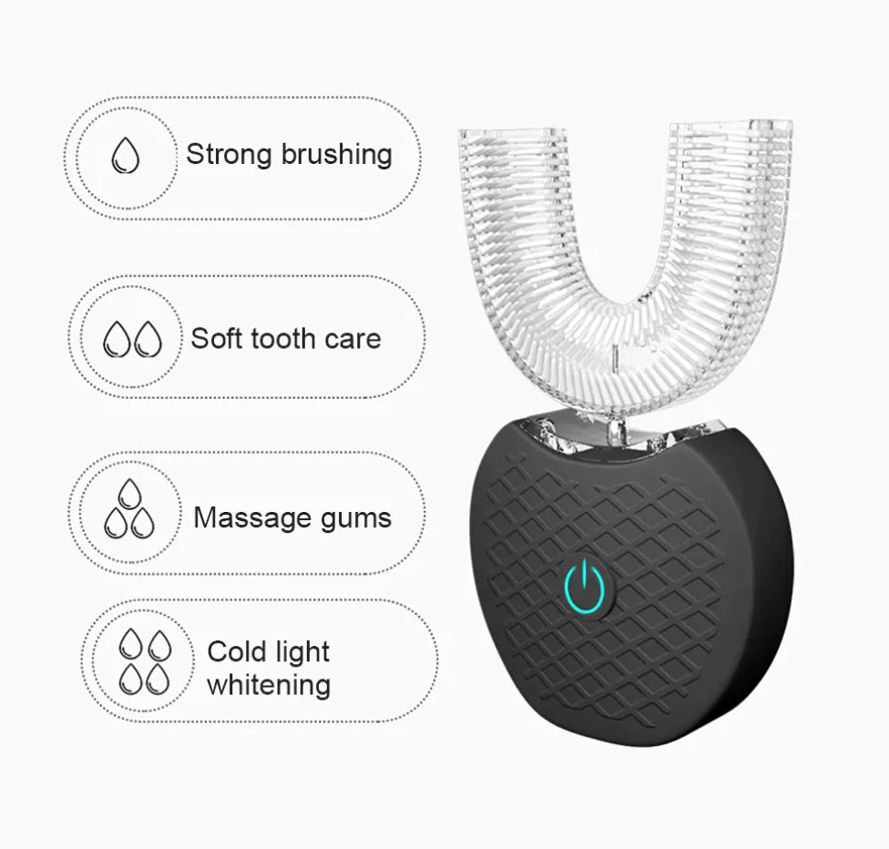 360° Electric Toothbrush for Effortless Oral Hygiene