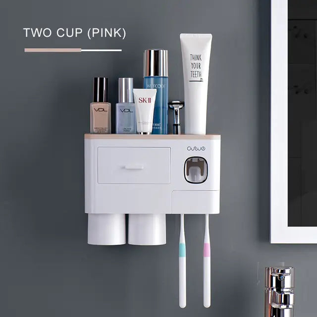 Bathroom Magnetic Storage Rack for Clutter-Free Organization