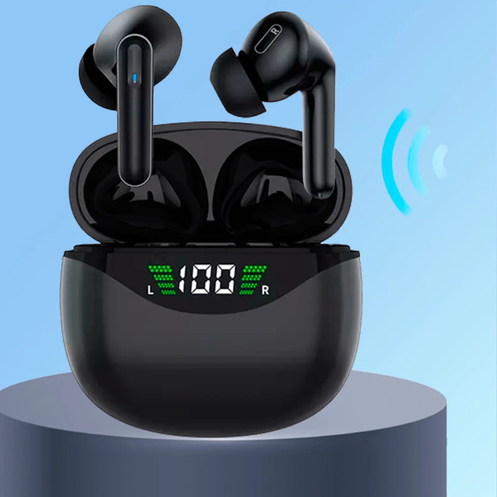 Bluetooth Earbuds Headset 5.3 Wireless Noise Cancelling TWS Waterproof