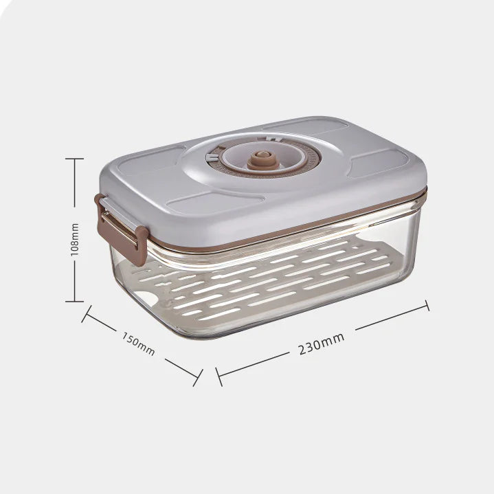 Food Vacuum Storage Box with Free Vacuum Sealer Included