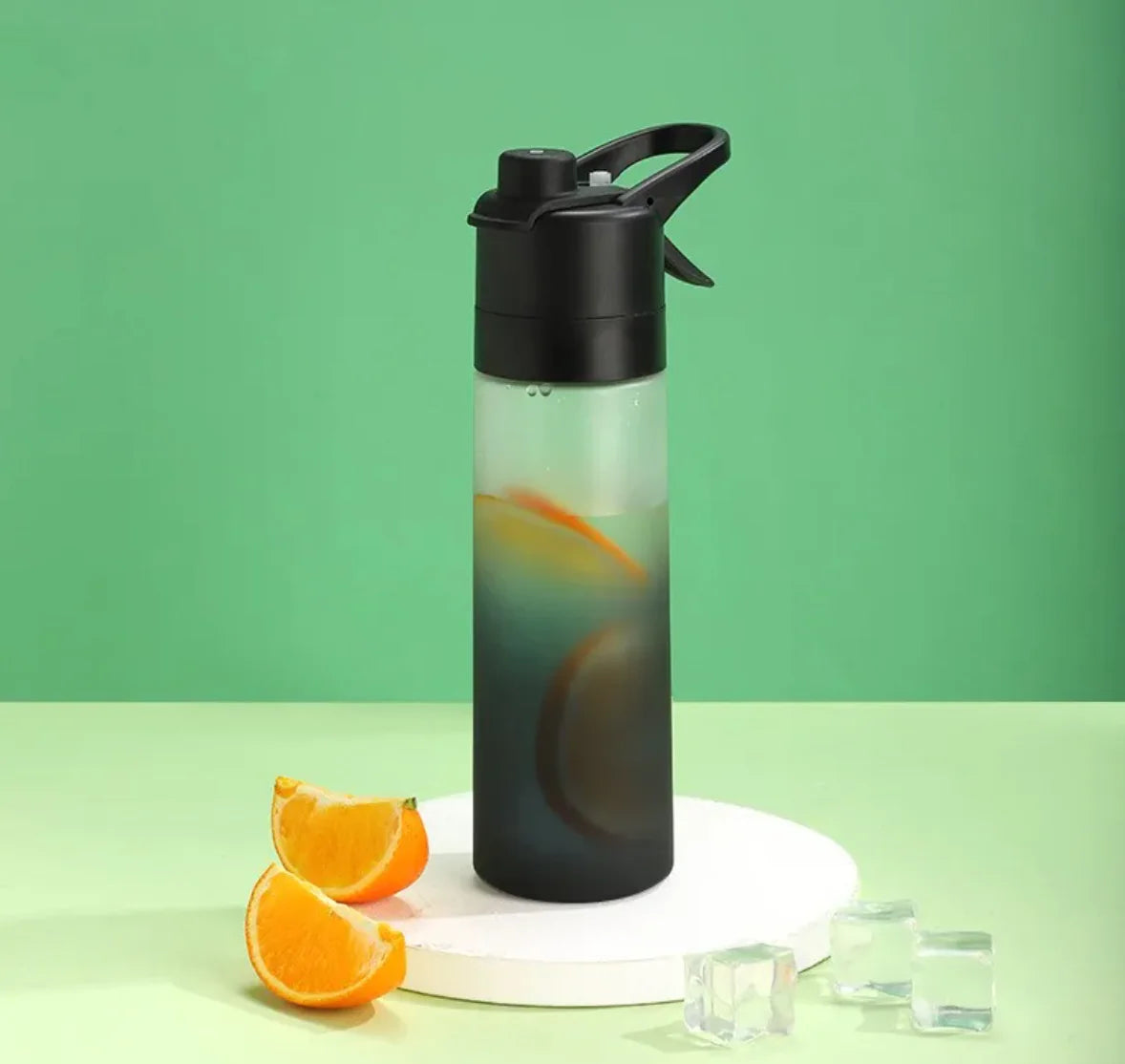 Gradient Fog Sports Bottle: Stylish Hydration Solution