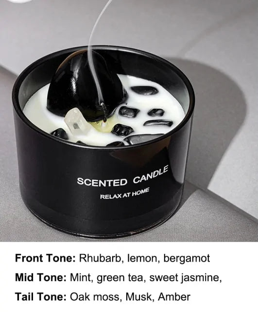 Scented Candles In Glass Jar for Relaxing Ambiance