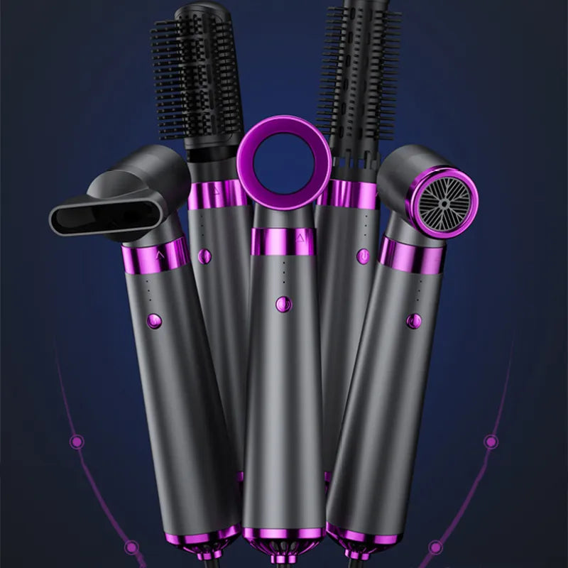Five-in-One Hair Dryer Automatic Curling Iron for All Styles