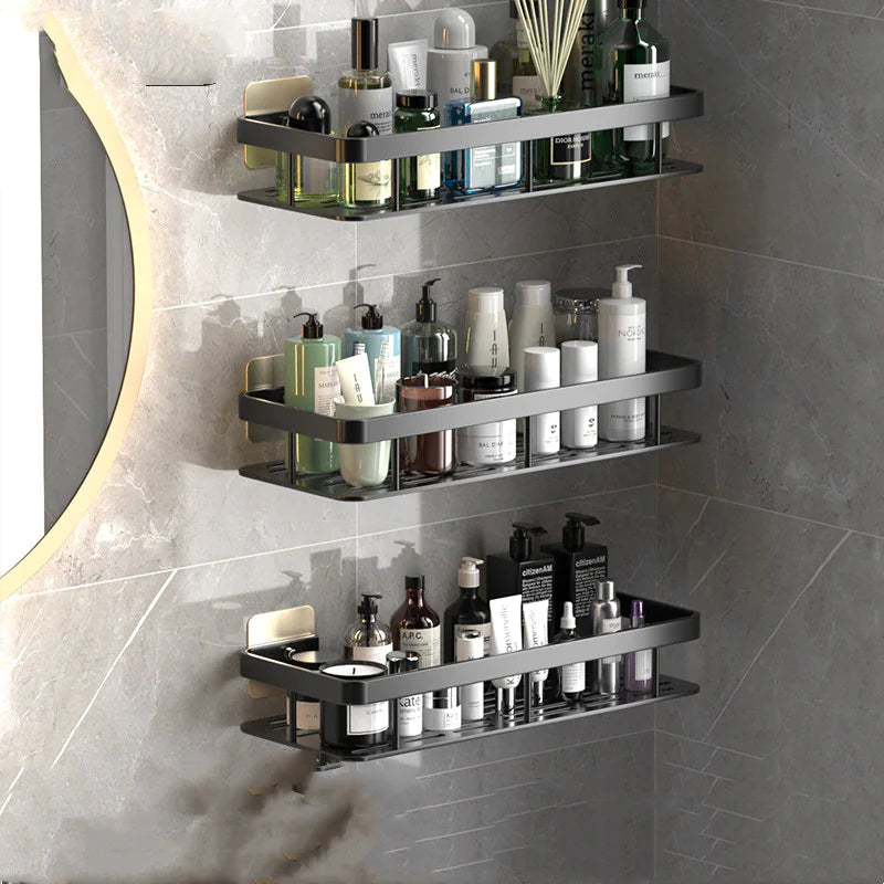 Sleek Wall-mounted Bathroom Shelf for Modern Spaces