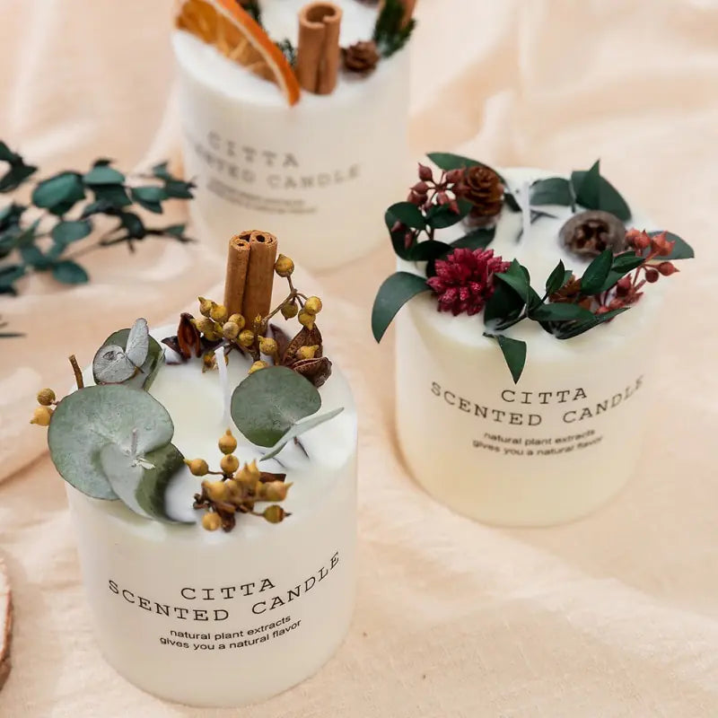Premium Soy Wax Fragrance Candles for Elegant Atmosphere