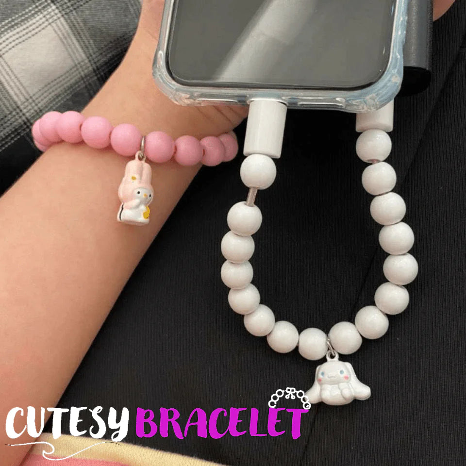 Data Cable Bell Bracelet Charging Cable for Stylish Convenience