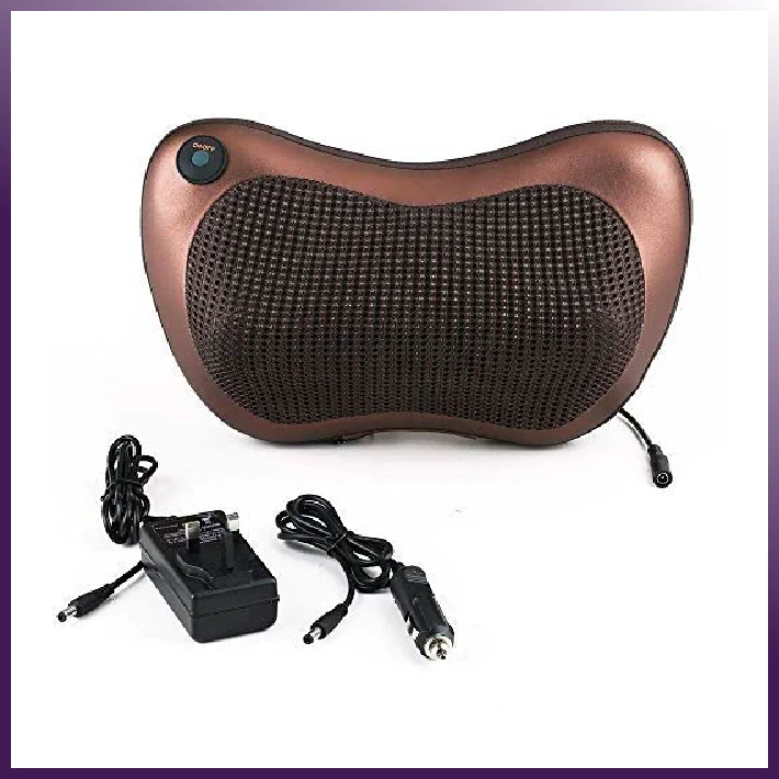 Back and Neck Massage Pillow with Heat Relief
