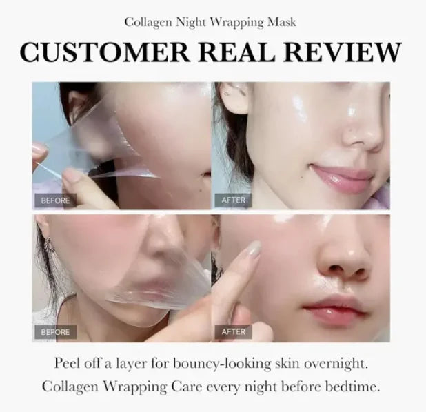 Collagen Peel-Off Face Mask for Firm, Hydrated Skin