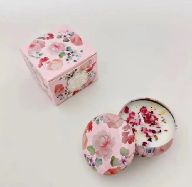 Dried Flower Fragrance Candle Flower Fragrance Incense Candle Delight