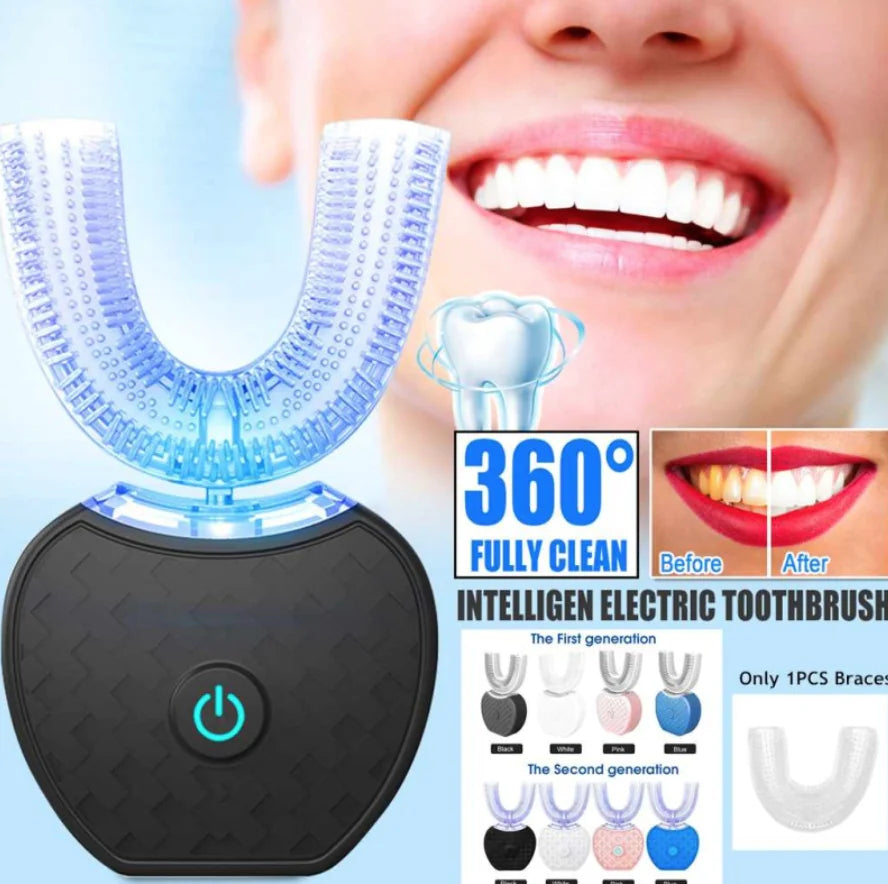 360° Electric Toothbrush for Effortless Oral Hygiene