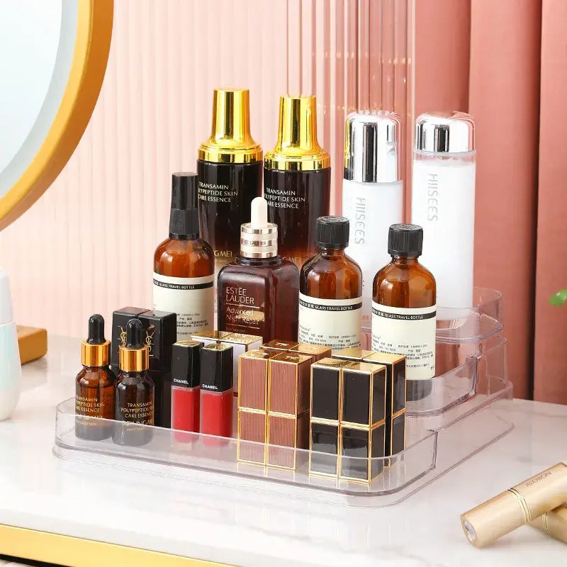 Bathroom Shelf Makeup Organizer for Effortless Beauty Storage