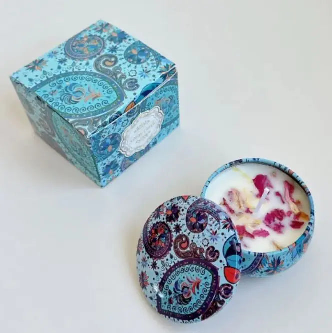 Dried Flower Fragrance Candle Flower Fragrance Incense Candle Delight