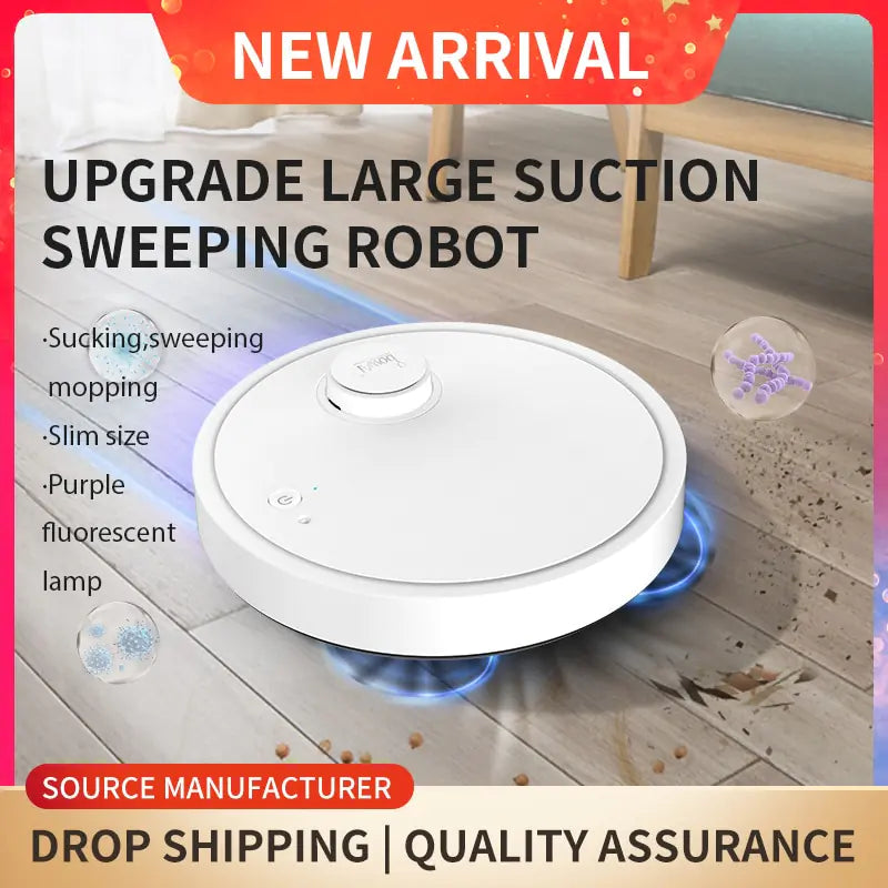Automatic Robot Vacuum Cleaner for Effortless Home Cleaning
