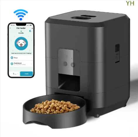 Smart Pet Feeder with App Control for Easy Feeding