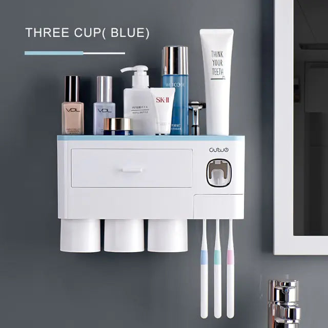 Bathroom Magnetic Storage Rack for Clutter-Free Organization