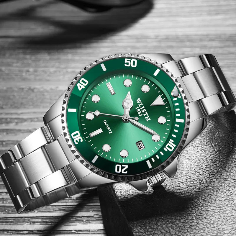 Stylish Waterproof Stainless Steel Men&