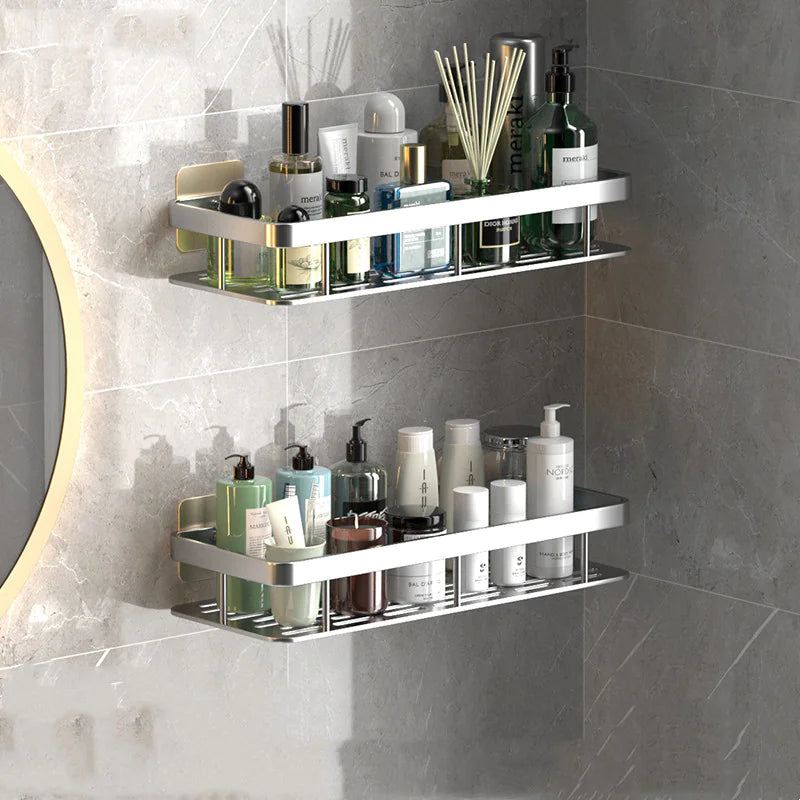 Sleek Wall-mounted Bathroom Shelf for Modern Spaces