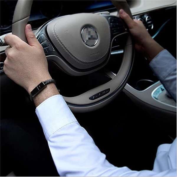 Stylish Leather Mini USB Bracelet Data Charging Cable
