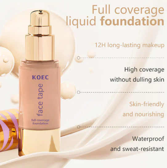 Innovative Waterproof Foundation for All-Day Flawless Skin