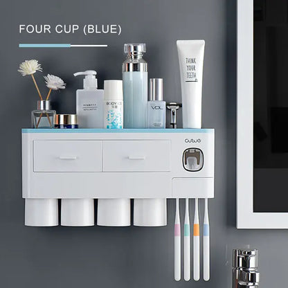 Bathroom Magnetic Storage Rack for Clutter-Free Organization