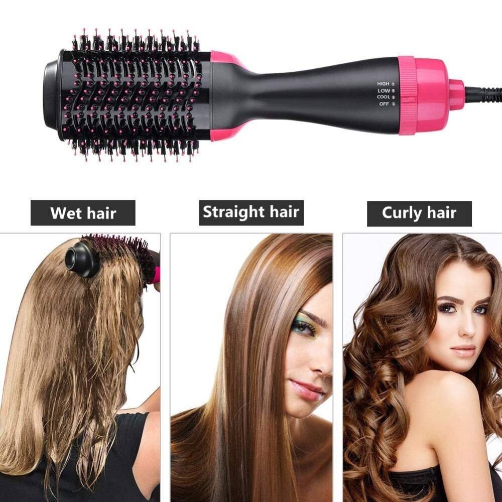 Hot Air Hair Dryer Brush &amp; Volumizer