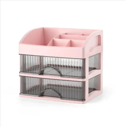 Stylish Multi-Layer Desktop Organizer Storage Box for Clutter-Free Spaces