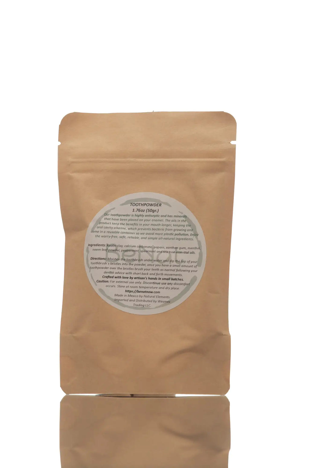 All-Natural Tooth Powder for a Healthier Smile