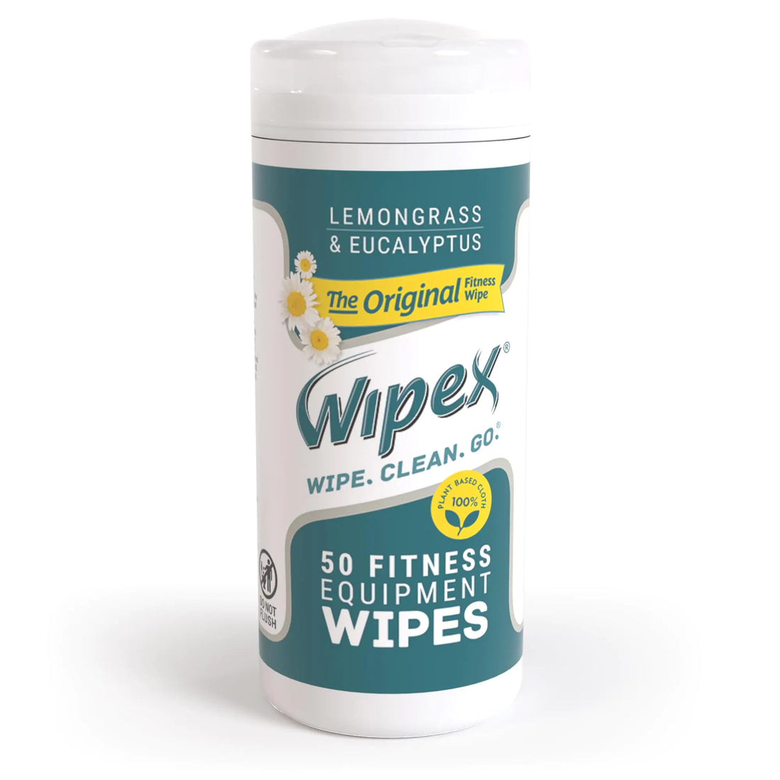 Wipex Fitness Equipment Wipes - Natural Plant Based Cleaners