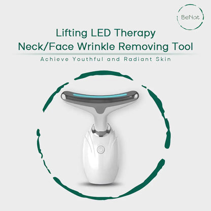 Neck &amp; Face Lifting LED Therapy Device for Youthful Skin