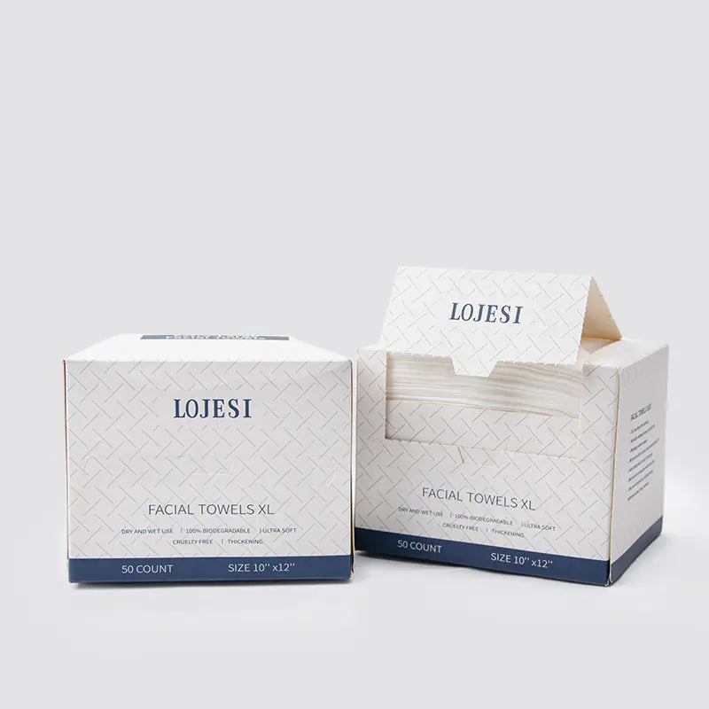 Soft 50- Disposable Face Cloths for Everyday Hygiene