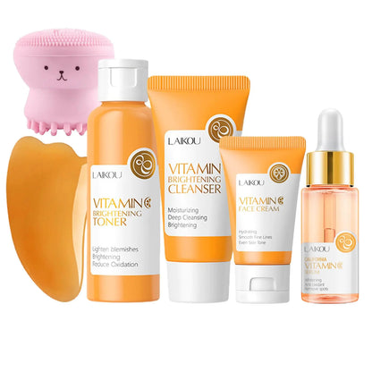 Vitamin C Skincare Set Beauty Gift Sets for Teens 6pcs