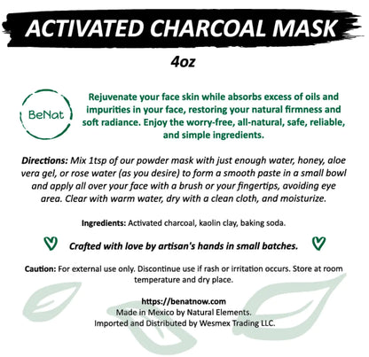 Revitalize Your Skin with Our Activated Charcoal Mask