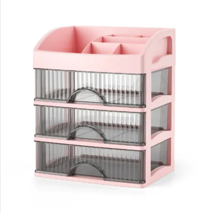 Stylish Multi-Layer Desktop Organizer Storage Box for Clutter-Free Spaces