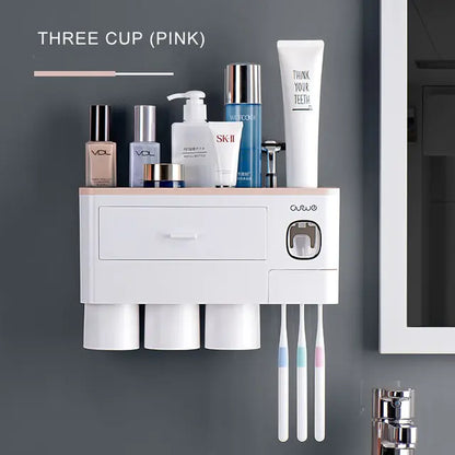 Bathroom Magnetic Storage Rack for Clutter-Free Organization