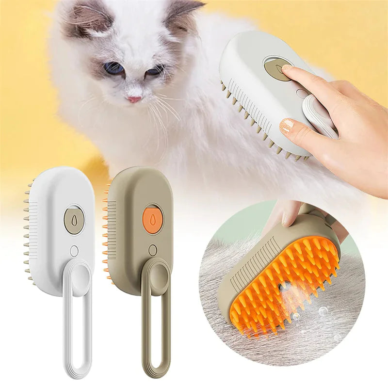 3-in-1 Pet Grooming Brush for Effortless Grooming Bliss