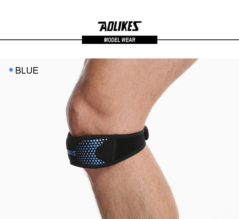 AOLIKES 1PCS Adjustable Knee Pad for Pain Relief Support