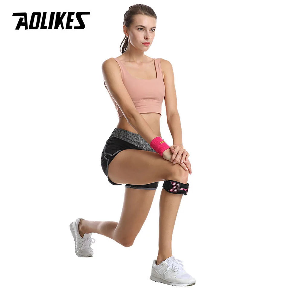 AOLIKES 1PCS Adjustable Knee Pad for Pain Relief Support