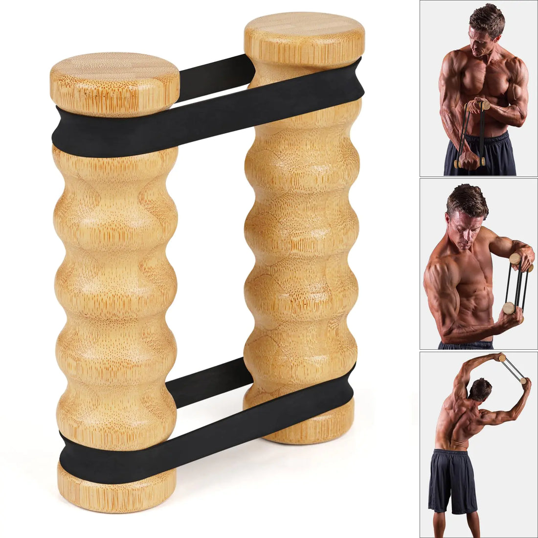 Tohiasen Rip Stick Adjustable Resistance Bands Home Gym Equipment