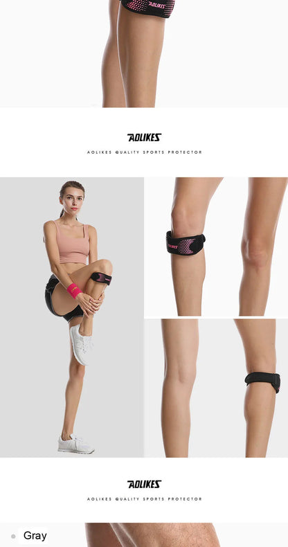 AOLIKES 1PCS Adjustable Knee Pad for Pain Relief Support