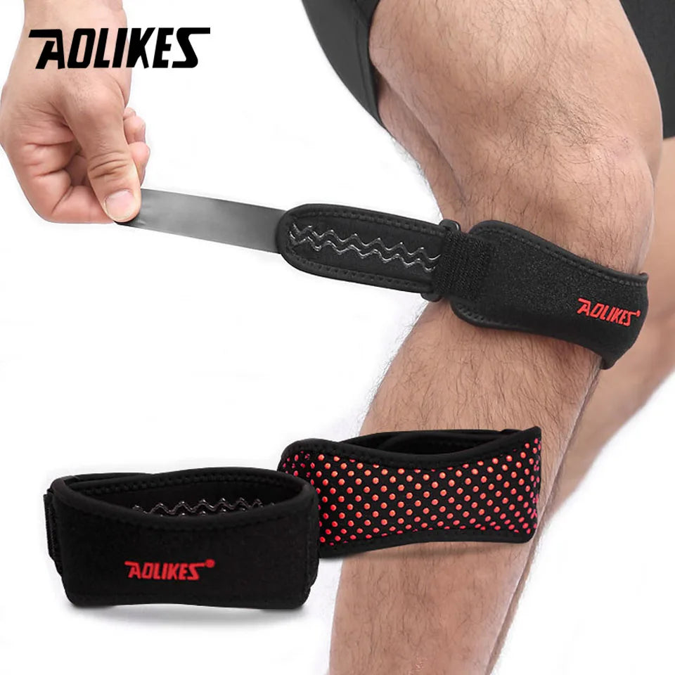 AOLIKES 1PCS Adjustable Knee Pad for Pain Relief Support
