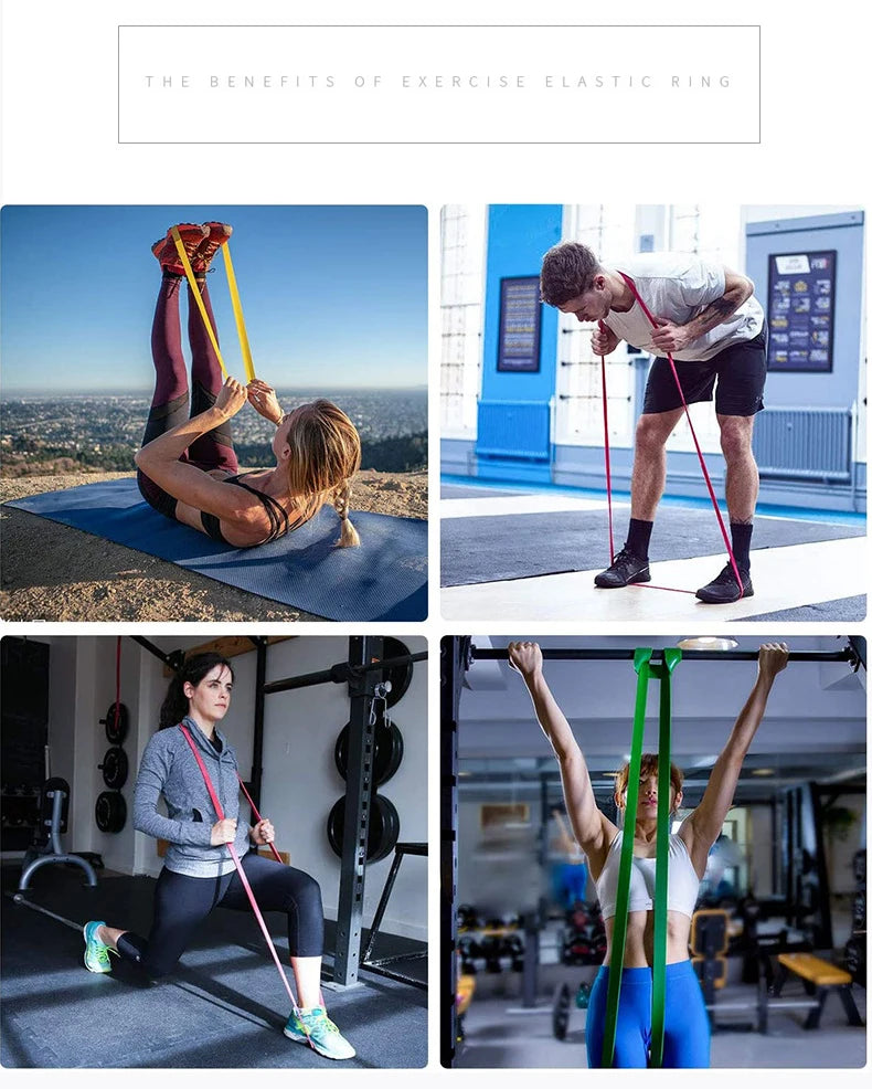 Tough Latex Resistance Band for Effective Strength Training