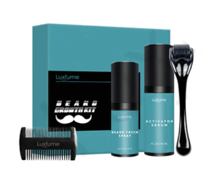Grow Beard Set for Fuller, Healthier Beard Growth