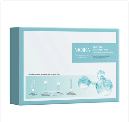 Tea Tree Salicylate Skincare Set for Glowing Complexion