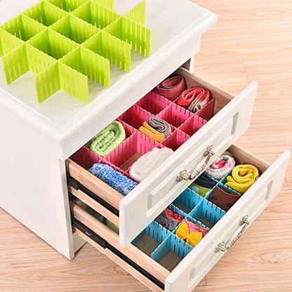 Customizable Combination Adjustable Drawer Organizer for Clutter-Free Spaces