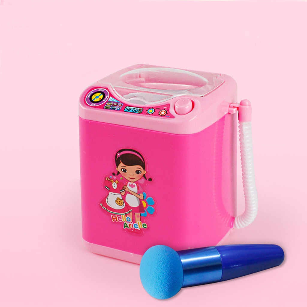Mini Electric Cosmetic Washing Machine for Quick Cleaning