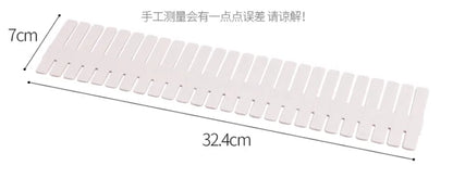 Customizable Combination Adjustable Drawer Organizer for Clutter-Free Spaces