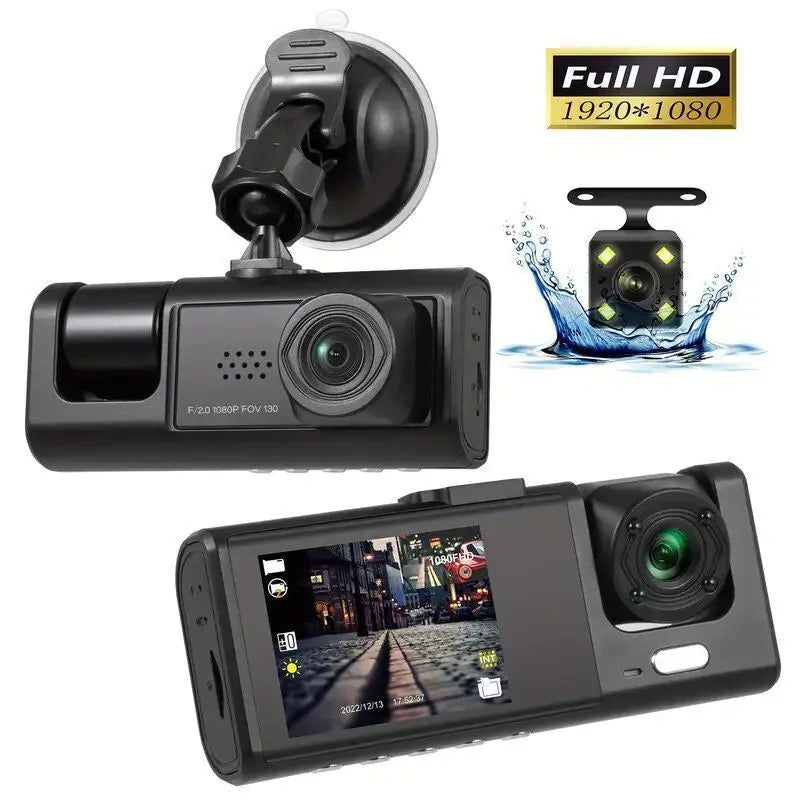 High-Definition Car Dash Cam for Day and Night Safety