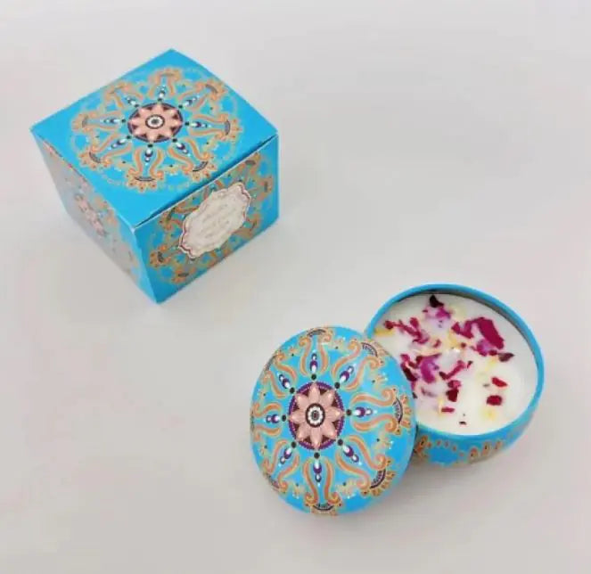 Dried Flower Fragrance Candle Flower Fragrance Incense Candle Delight